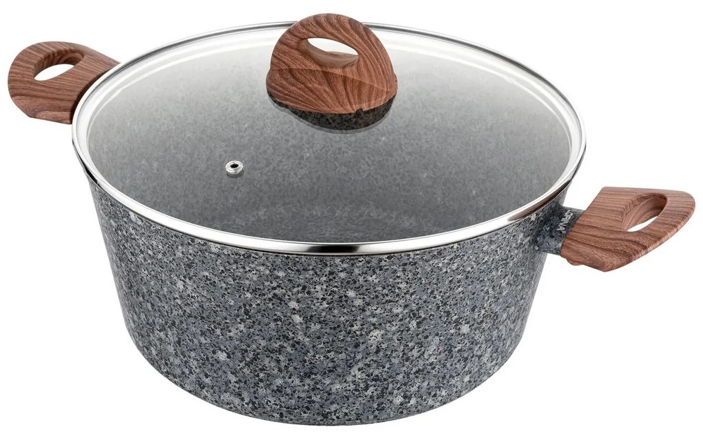 Florina Hrniec s pokrievkou Master MG,  28 cm, 6,1 l, šedá, pr. 28 cm