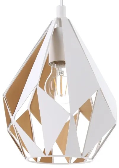 Eglo 43001 - Luster na lanku CARLTON 1xE27/60W/230V