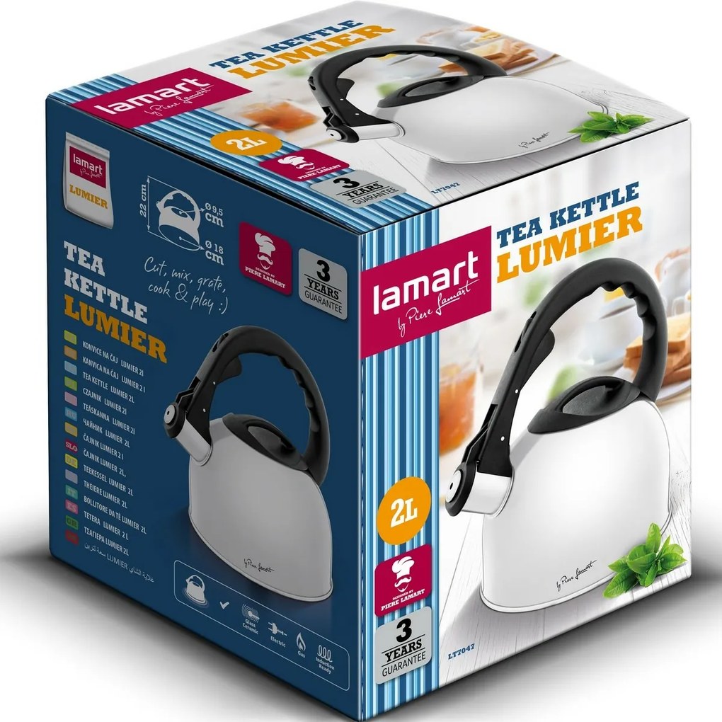 Konvička Lamart LUMIER LT7047 biela