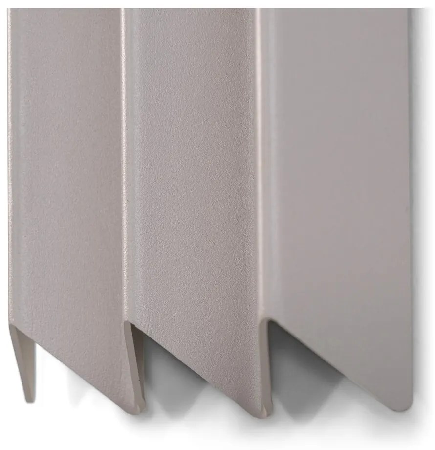 Taupe kovový nástenný vešiak s poličkou 13 cm Sensu – Spinder Design