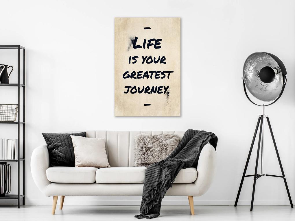 Artgeist Obraz - Life is Your Greates Journey (1 Part) Vertical Veľkosť: 20x30, Verzia: Standard