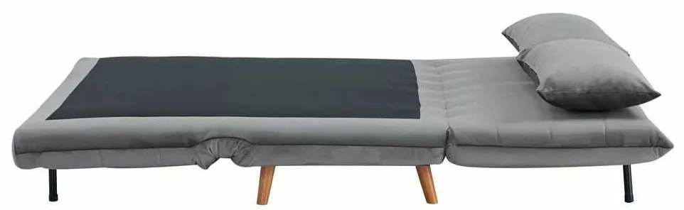 Pohovka Spike II Velvet, sivá / buk