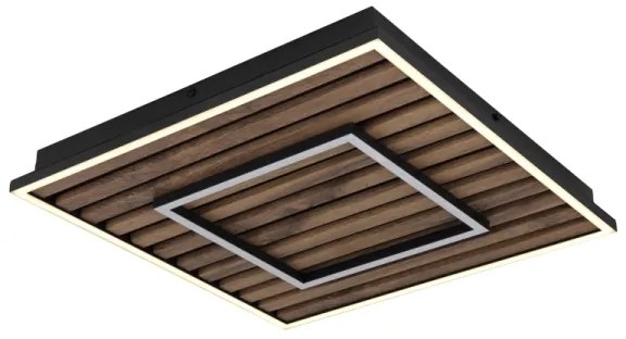 Globo 67345D1 - LED stropné svietidlo WOODY LED/36W/230V 3000K 45x45 cm
