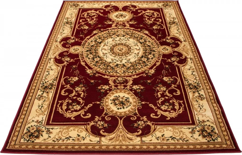 TA Koberec 6548A ČERVENÁ YESEMEK Rozmer: 150x295 cm