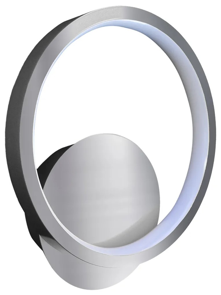Nástenné LED svietidlo Hoop, 1x LED 7w, 4000k, ch