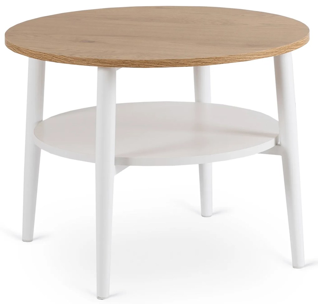 PROXIMA.store - Dizajnový konferenčný stolík PAULO FARBA: čierna, Materiál: orech