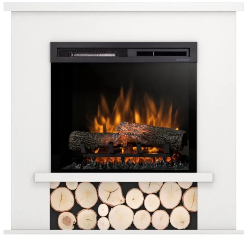 Elektrický krb Tula 23 biely mat