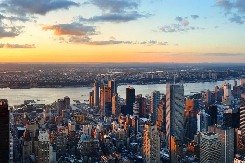 Samolepiaca fototapeta panoráma mesta New York - 300x200