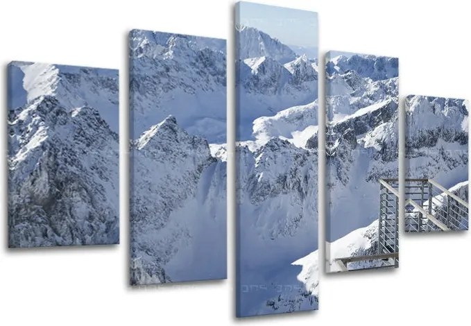 Obraz na stenu 5 dielny SLOVENSKO SK015E50