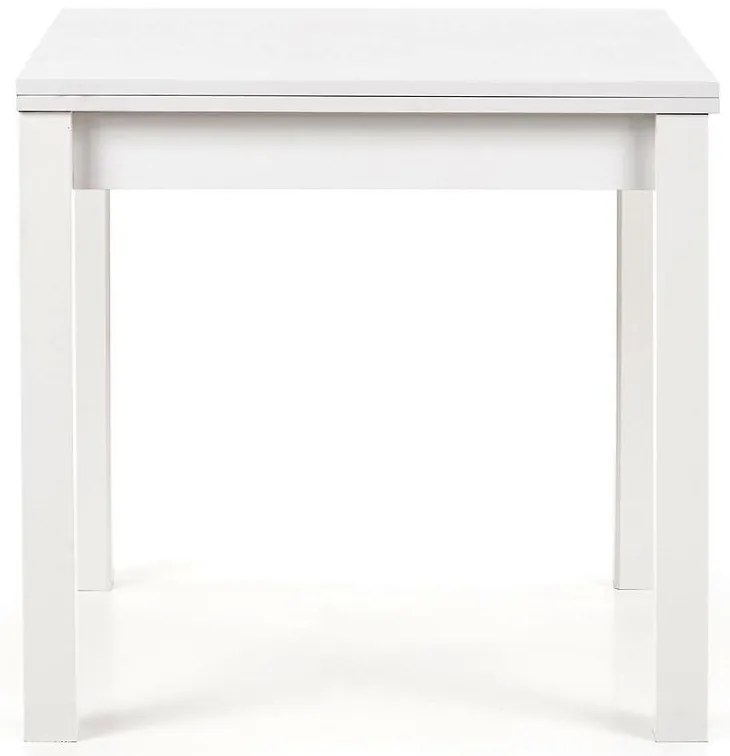 Rozkladací stôl Gracjan 80/160x80cm doska/Abs/MDF – Biely