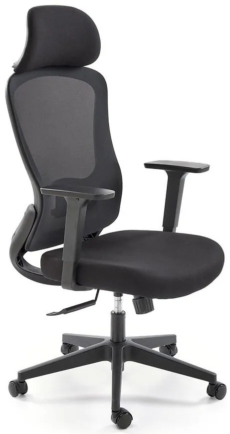 Otočné kreslo Sonar čierna