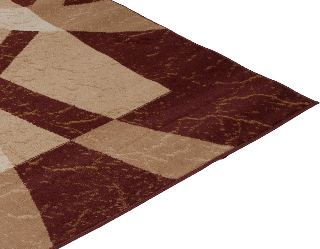 TA Koberec 3707A BROWN CHEAP PP BGX Béžový Obdĺžnikový Rozmer: 120x170 cm