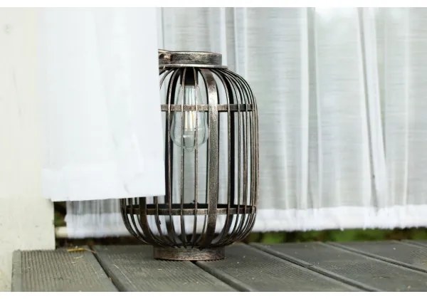 LED Solárne svietidlo LORETA 1xE27/1,2V 600 mAh IP44