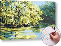 Maľovanie podľa čísel JAZERO – vysoká náročnosť