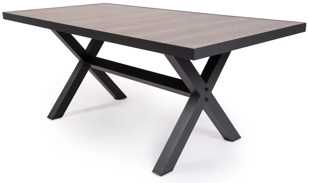 Záhradný jedálenský stôl LUKA/TUSCANY 180 s keramickými doskami