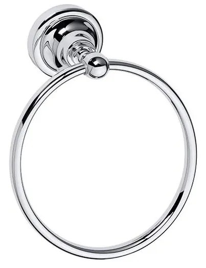 Držiak na uteráky 16x19 cm, strieborný