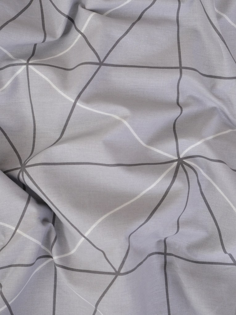 Bavlnená obliečka na vankúš Renforcé 40 × 60 cm – Sebastian sivá