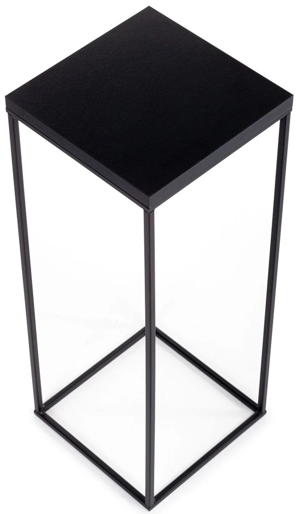 STOJAN NA KVETINÁČ BASICLOFT 60X24X24 CM ČIERNA
