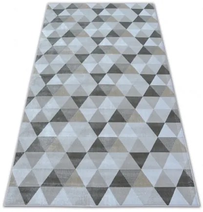 Koberec NOBIS 84166 krem - Trojuholníky