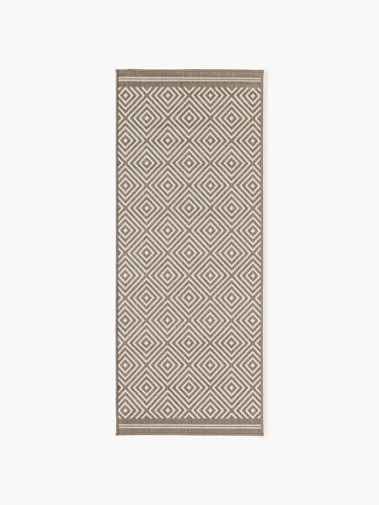 Behúň s diamantovým vzorom do interiéru/exteriéru Reddy