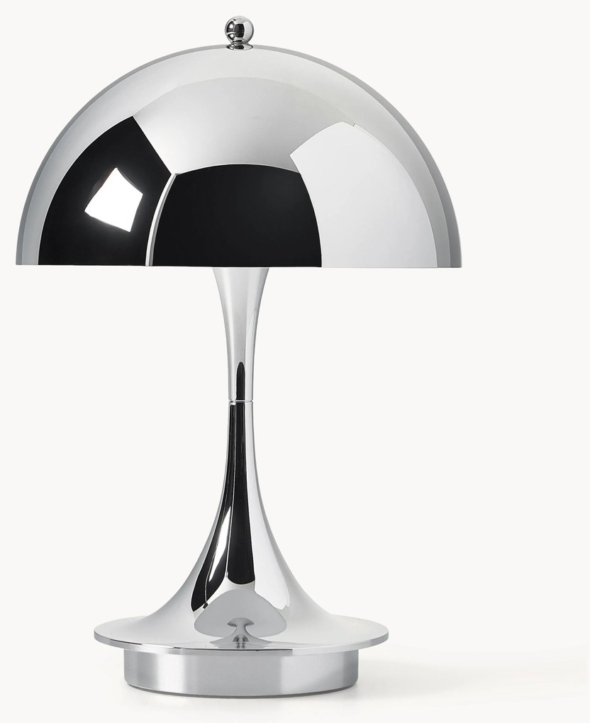 Prenosná stmievateľná stolová LED lampa Panthella, V 24 cm, dizajn Verner Panton