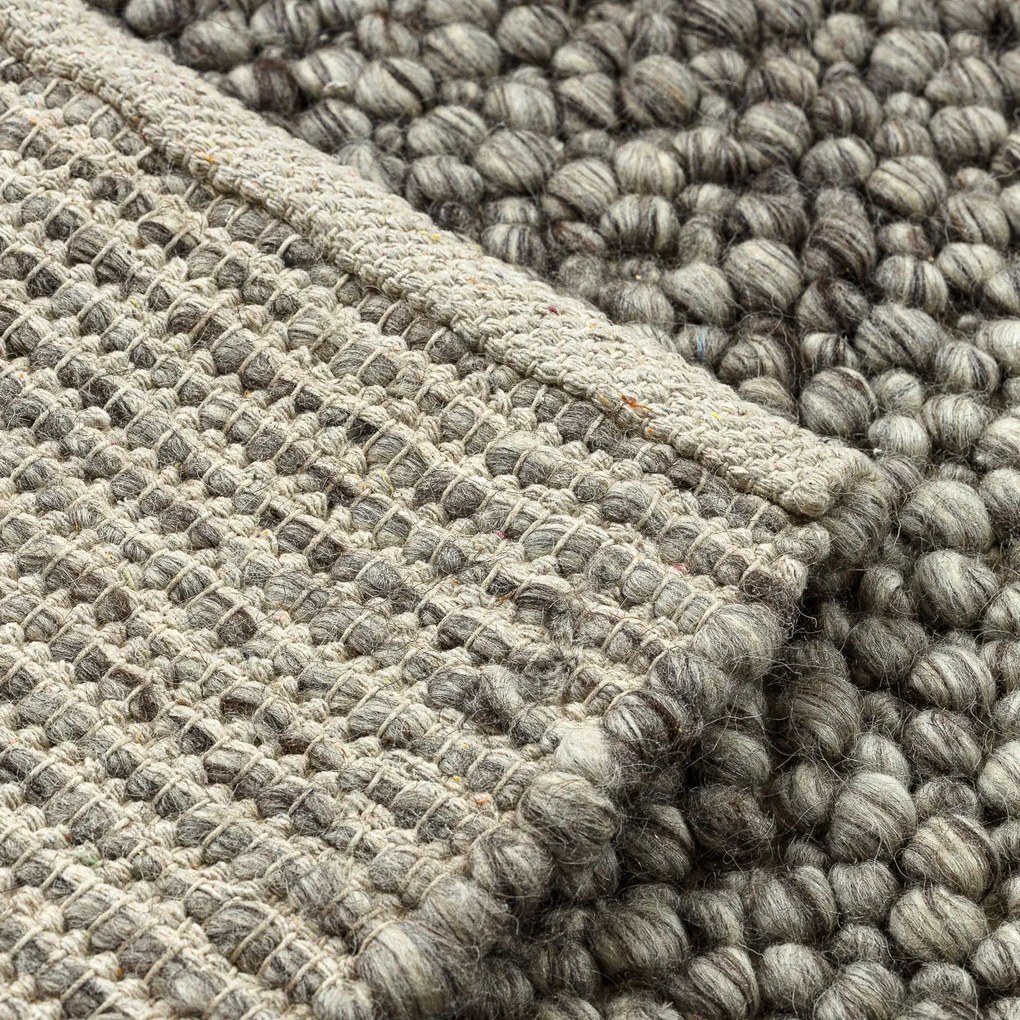 Dywany Łuszczów, Kusový koberec Tahar 99005 antra, 120x180, šedá, obývacia izba