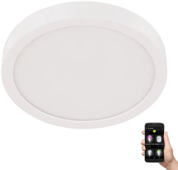 Eglo 30891 - LED Kúpeľňové stropné svietidlo FUEVA LED/20,5W/230V IP44 biela