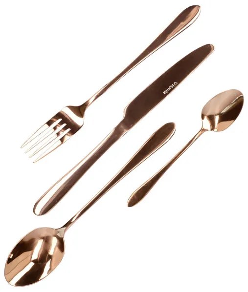 Súprava príborov ABELE medená 16 ks ALL 951941