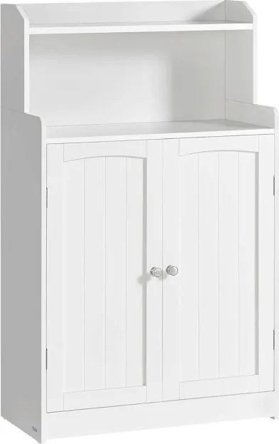 Kúpeľňová skrinka biela AUK-E1177 WT