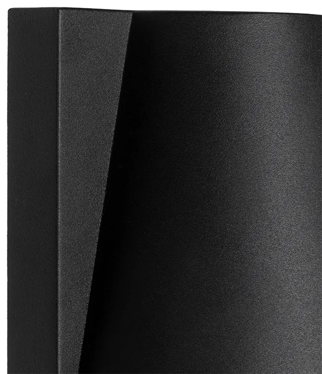 Priemyselná vonkajšia stojaca lampa čierna IP44 - Femke