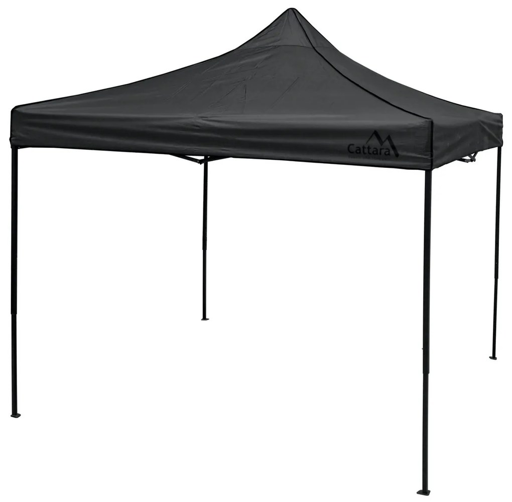 Cattara 13342 Párty stan nožnicový Waterproof, sivá, 3 x 3 m, M