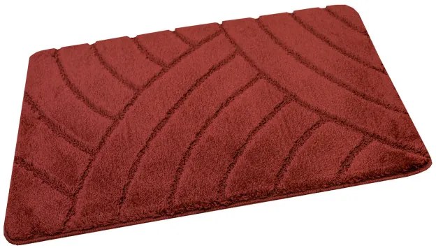 Kúpeľňový koberček Sash Carmine pruhy