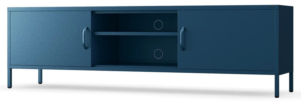 RTV skrinka XL ROSARIA 1700 x 400 x 500, tmavomodrá