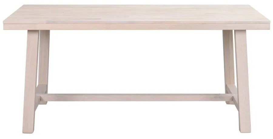 Matne lakovaný dubový jedálenský stôl Rowico Brooklyn, 170 x 95 cm