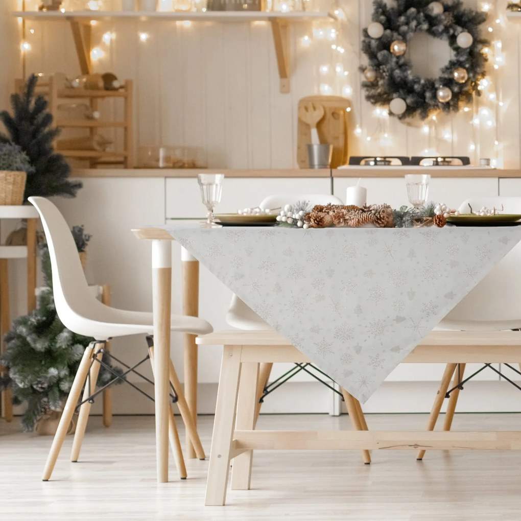 VIANOČNÝ OBRUS FLASH 10 85X85 CM VZOROVNAÝ