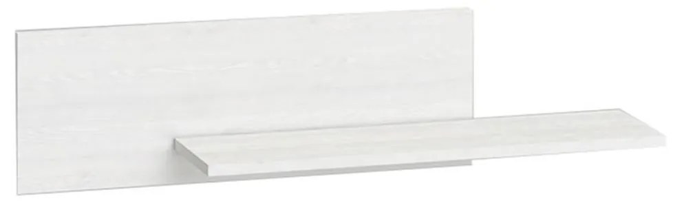 Konsimo Sp. z o.o. Sp. k. Nástenná polica SARPA 23x92 cm biela 11068.15.100