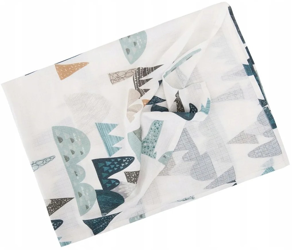 SamiBoo Bambusová plienka so striebrom 100% bambus 100x100 Farba: bloom