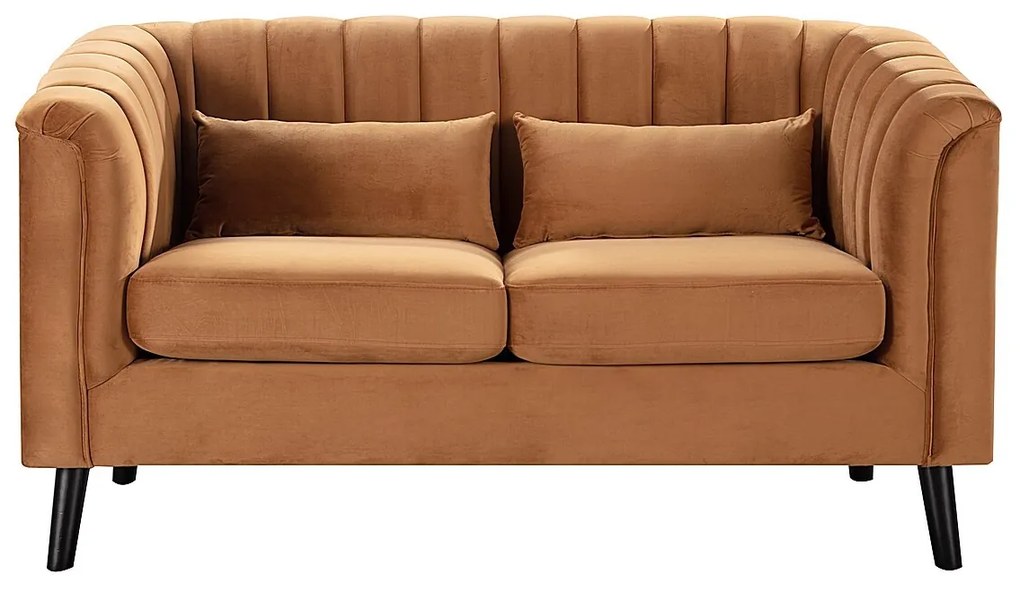 Pohovka Meriva Velvet caramel pre 2 osoby