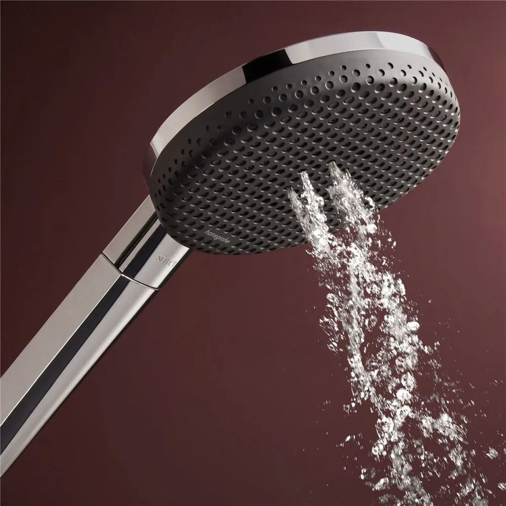 HANSGROHE Raindance Alive Select S ručná sprcha 3jet EcoSmart+, priemer 125 mm, chróm, 24512000