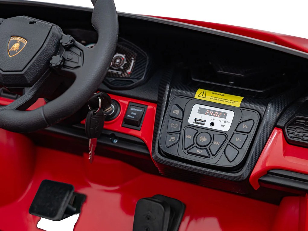 Ramiz Vozidlo Lamborghini Revuelto XL STRONG červené