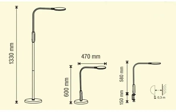LED Stmievateľná lampa 3v1 LED/12W/230V biela CRI 90 + diaľkové ovládanie