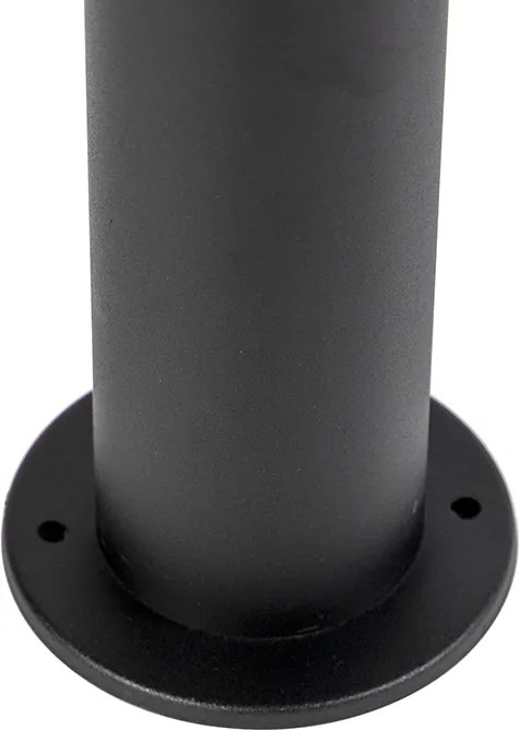 Moderná vonkajšia lampa čierna 100 cm IP44 vrátane LED - Roxy