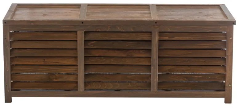 Kondela Záhradný úložný box, 121cm, hnedý, drevo, LADAM