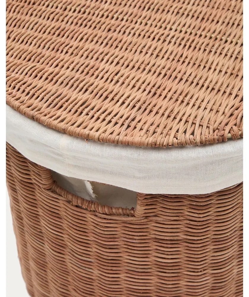 Ratanové košíky v súprave 2 ks 50x36x32 cm Indali – Kave Home