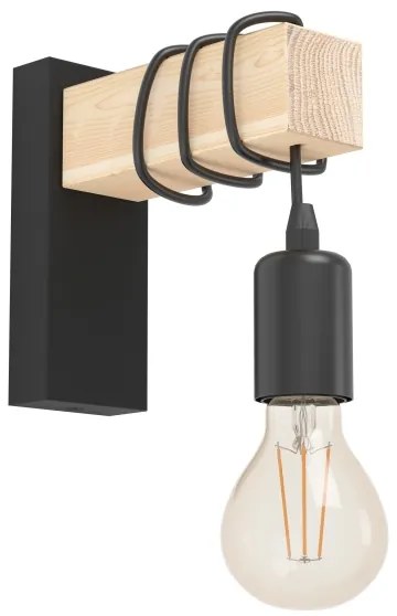 Eglo 32917 - Nástenné svietidlo TOWNSHEND 1xE27/10W/230V