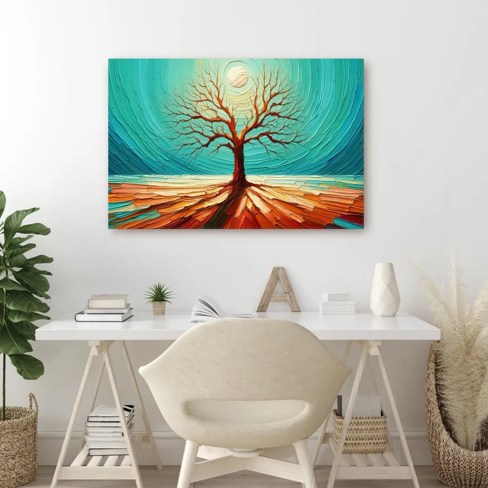 Obraz strom života pod slnkom