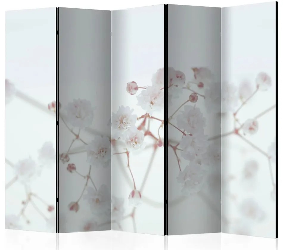 Artgeist Paraván - White Flowers II [Room Dividers]