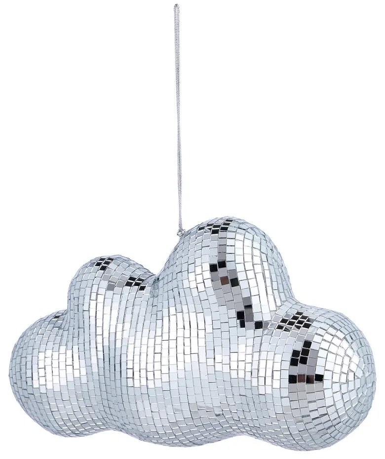 DISCO Oblak 25 cm - strieborná