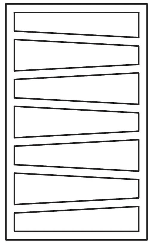 Terma Zigzag 835x500 kombinovaný radiátor Heban Z8