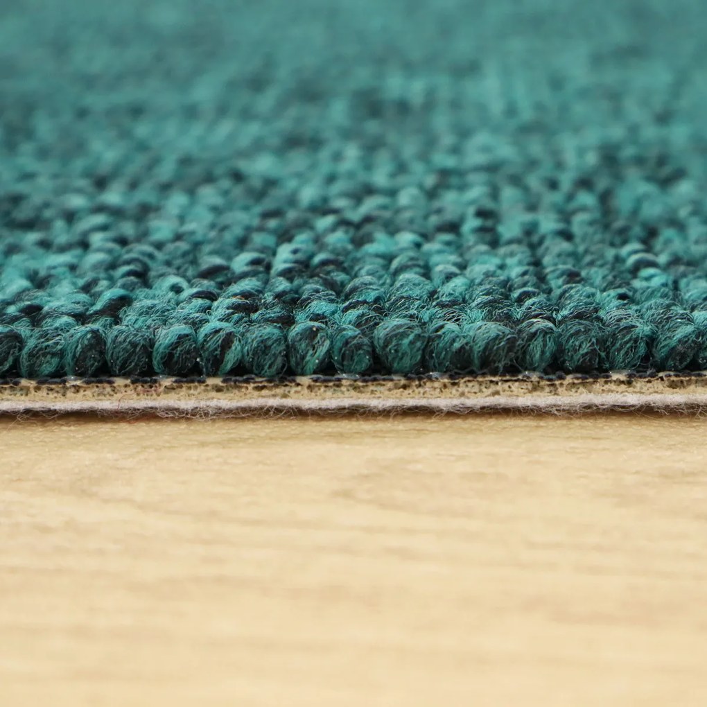 Metrážny koberec Debut 42, na mieru, šíře 4m, zelená, filc, detská izba, Betap